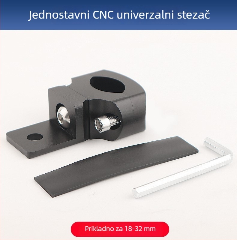 Riding Trip: Držač cijevi za motocikl s LED pomoćnim svjetlom, aluminijski spoj, univerzalni zglob, višenamjenski pričvrsni držač