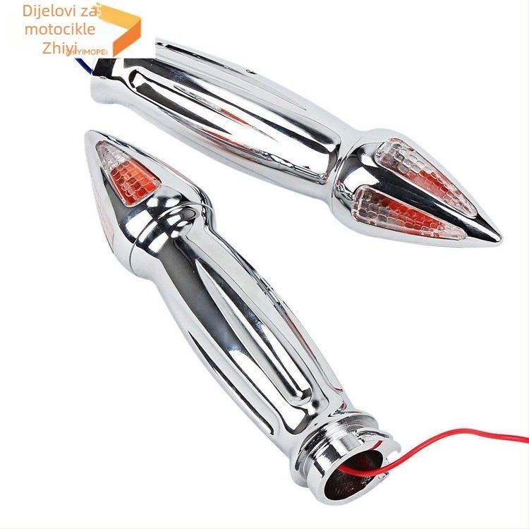 Set upravljača za motocikl s LED lampom, aluminijska legura, Zhiyi, model 107, opća namjena