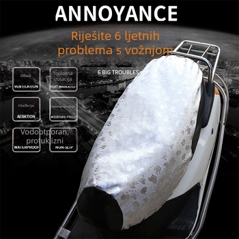 Moshuntong navlaka za sjedalo motocikla — vodootporna i UV zaštita, topla izolacija, mogućnost prilagodbe, kompatibilno s odabranim modelima