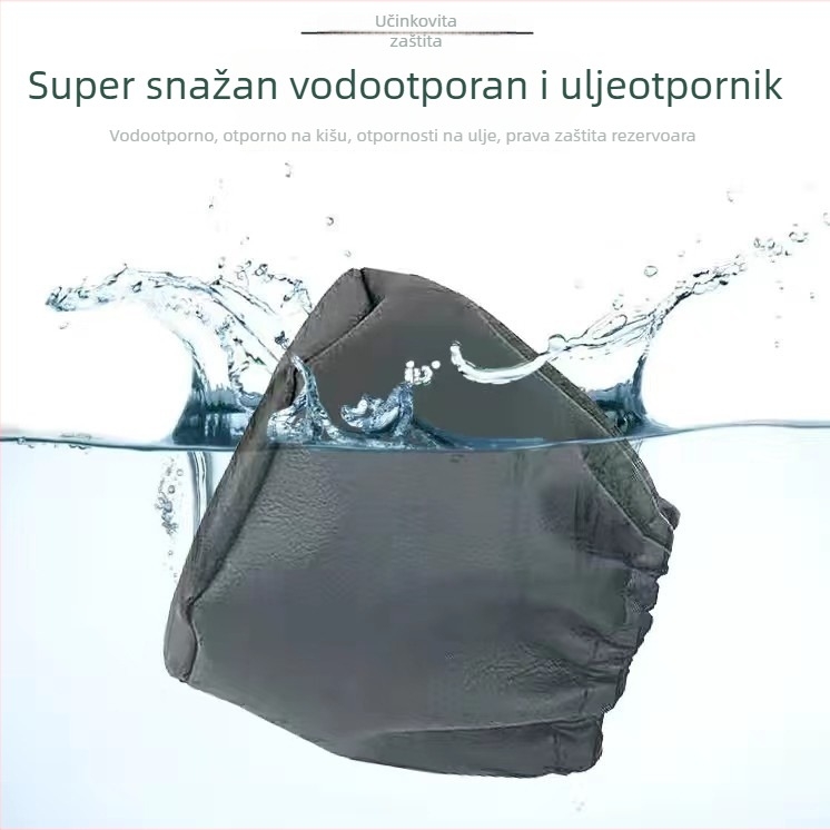 Poklop spremnika goriva kamiona - PU materijal, prašinu i vodootpornost, univerzalan za kamione, s otisnutim logom