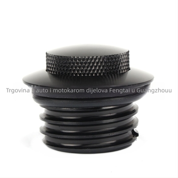 Tank cap za Harley XL883/1200 Soft Tail – pritisni tip, aluminijska legura, retro stil