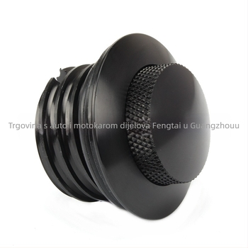 Tank cap za Harley XL883/1200 Soft Tail – pritisni tip, aluminijska legura, retro stil