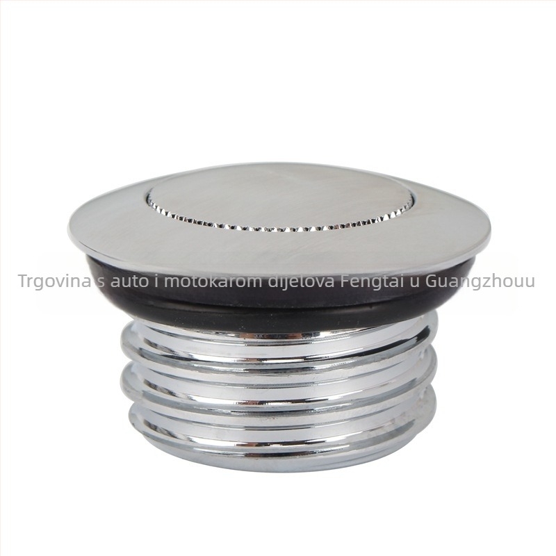 Tank cap za Harley XL883/1200 Soft Tail – pritisni tip, aluminijska legura, retro stil