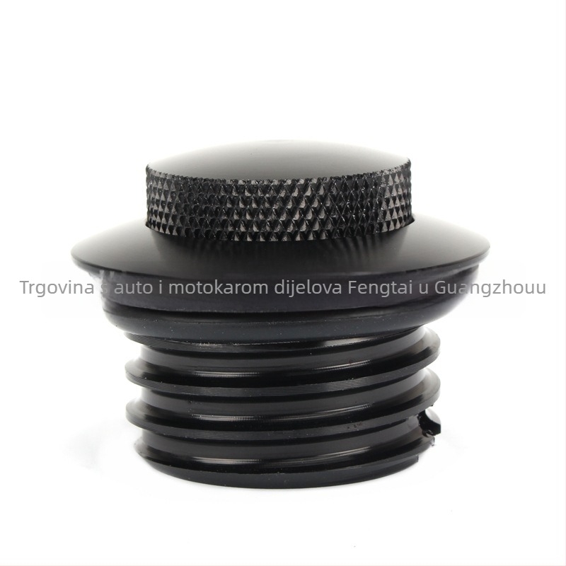 Tank cap za Harley XL883/1200 Soft Tail – pritisni tip, aluminijska legura, retro stil