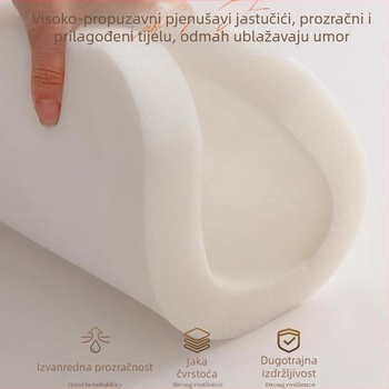 Mirolan univerzalni jastučić za sjedenje za sve sezone, debeli pliš, u obliku U, za blagovaonske i uredske stolice