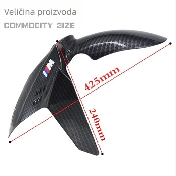 Prednji blatnik za električno vozilo - blatnik za blato, chaofanmoto, model Competitive Fender, kompatibilno s 12V općoj namjeni