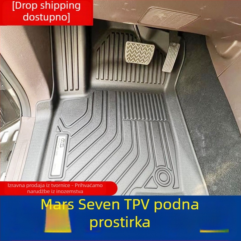 TPV podne prostirke za pickup Futian Mars 7 i Mars 9 | materijal: TPV, marka: T-WIND, bez logotipa, tip prostirke: drugi, dizajnirano za automobile