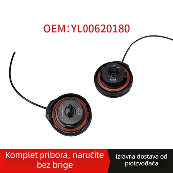 Unutarnji poklopac spremnika goriva s natpisom za Peugeot 4008, 5008, 508L, C6, C5 Versailles — Kod proizvoda YL00620180; Materijal: kontaktirajte korisničku službu