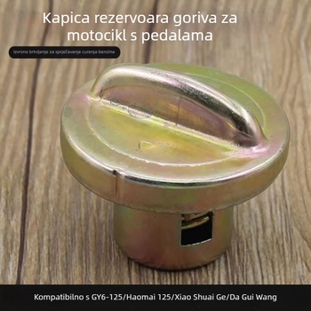 Poklopac spremnika goriva za Gy6-125 skuter, univerzalni zaključavajući poklopac