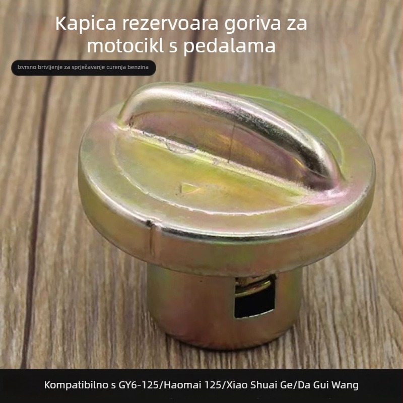 Poklopac spremnika goriva za Gy6-125 skuter, univerzalni zaključavajući poklopac