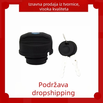 Poklopac spremnika goriva s dva ključa, kompatibilan s Volkswagen i Audi, dijelovi brojevi 191201551, 447201129, 533201551, 533
