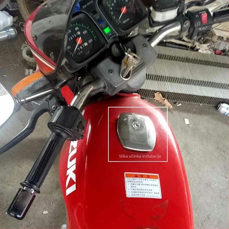 Poklopac rezervoara motocikla, željezo, Lei marka