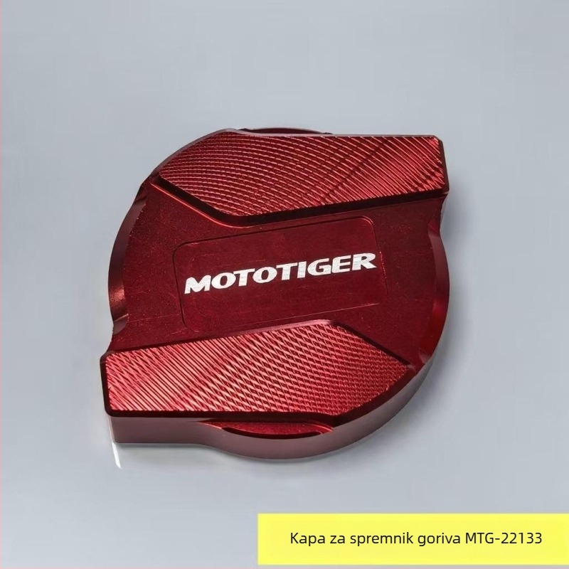 Mototiger CNC poklopac spremnika goriva za Yamaha NVX/Aerox V1/V2 – dodatak za modifikaciju motocikla (Brand Mototiger • Korištenje: Modifikacija • Model: Opće namjene • Kompatibilni modeli: Opće namjene)