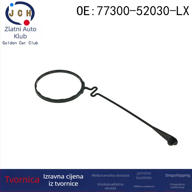 Poklopac spremnika goriva s užetom protiv gubitka – Monaka 77300-52030-LX za Toyota Camry, Corolla i Vios