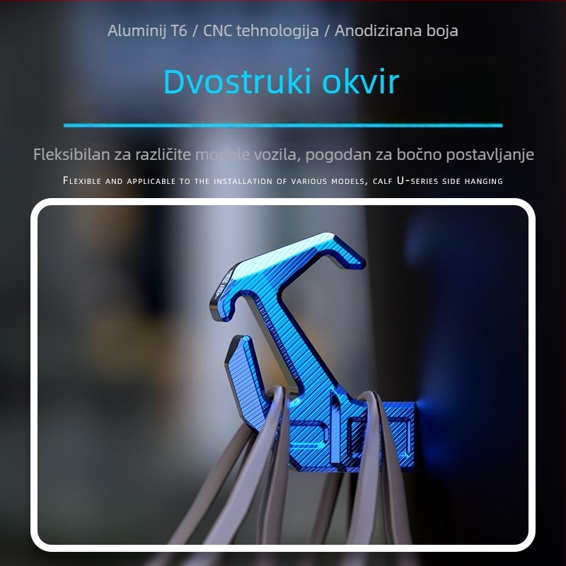 Kuka za kacigu motocikla, dvostruka, CNC obrađeno, Speed motorcycle products