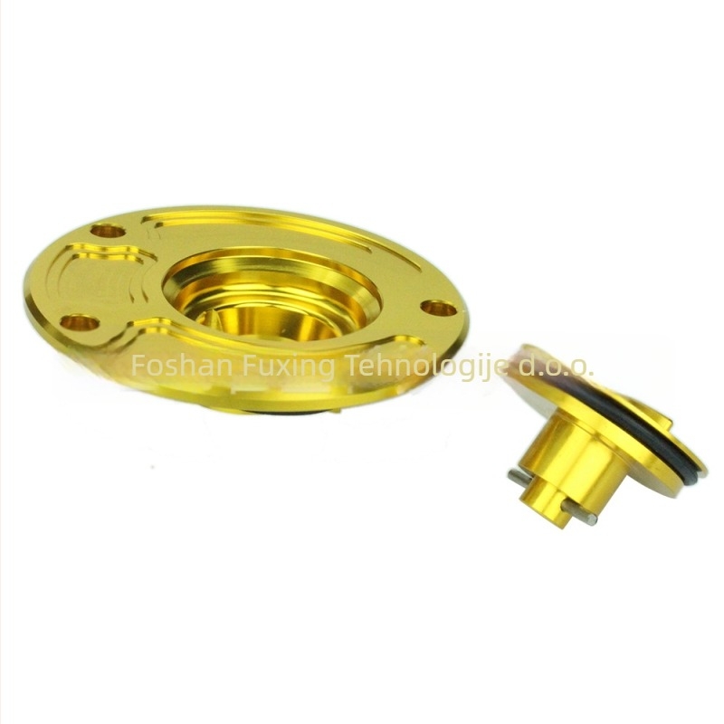 Poklop spremnika goriva za Kawasaki ZX-10R/ZX-6R – CNC obrađeno, FXCNC, model YXG (FXCNC; YXG; Kawasaki ZX-10R/ZX-6R; Modifikacija poklopca spremnika goriva Kawasaki; Obrada po narudžbi: Ne)