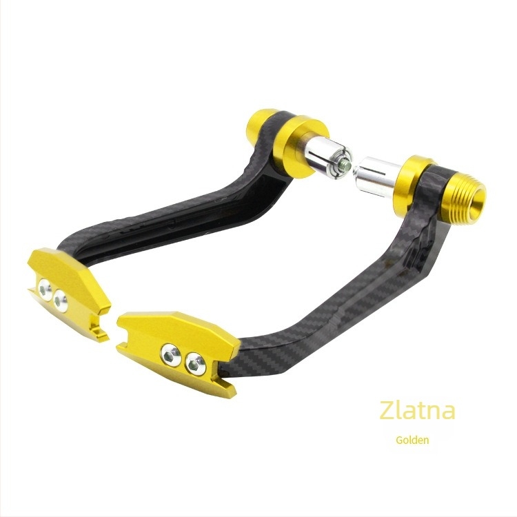 Zaštitni štap za motocikl s karbonskim uzorkom, CNC roga zaštita ručice kočnice, off-road zaštita Ø22 mm