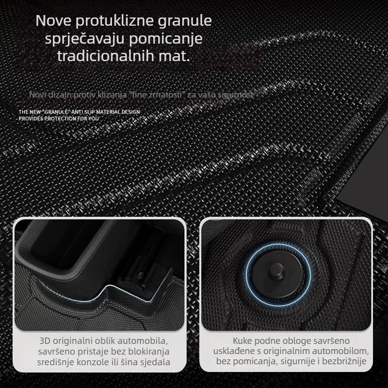 Podne prostirke Toyota Avalon – kompletna zaštita, Napredna inačica, kompatibilno sa 24 modela, šifra artikla 56H8937186Z817