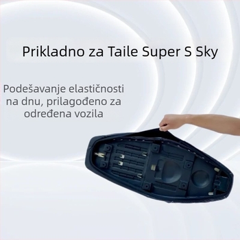PU kožna navlaka za sjedalo za električni skuter, debeli vodootporni navlaka za sjedalo, UV zaštita, udoban jastuk za sjedalo