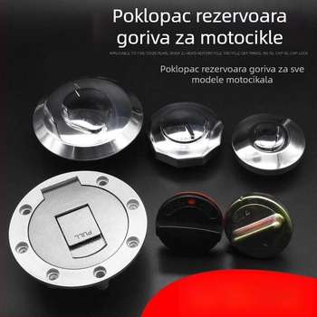 Poklopac za zaključavanje spremnika goriva za motocikl