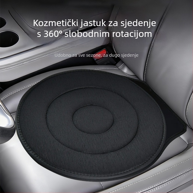 360° rotirajuća jastučnica za auto s masažnom funkcijom za starije osobe i trudnice, pogodna za sve sezone