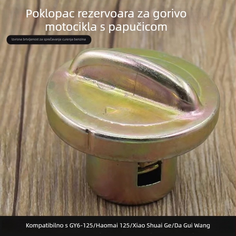 Poklop spremnika goriva za skuter Gy6-125, univerzalni zaključavajući poklopac