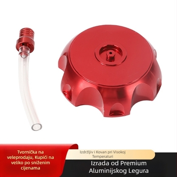 Poklop spremnika goriva motocikla od aluminijske legure, promjera 49,5 mm, novi vodootporni dizajn, univerzalan za više modela, u različitim bojama