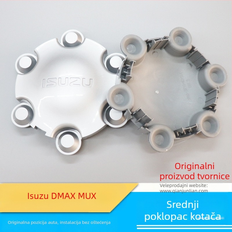 Isuzu D-Max poklopac središnjeg dijela kotača s dizajnom od tri kružnice