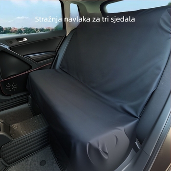Presvlaka za zaštitu sjedala automobila, univerzalna prilagodba, vodootporna i otporna na prašinu, poliester površina, za sve sezone, jedan komad