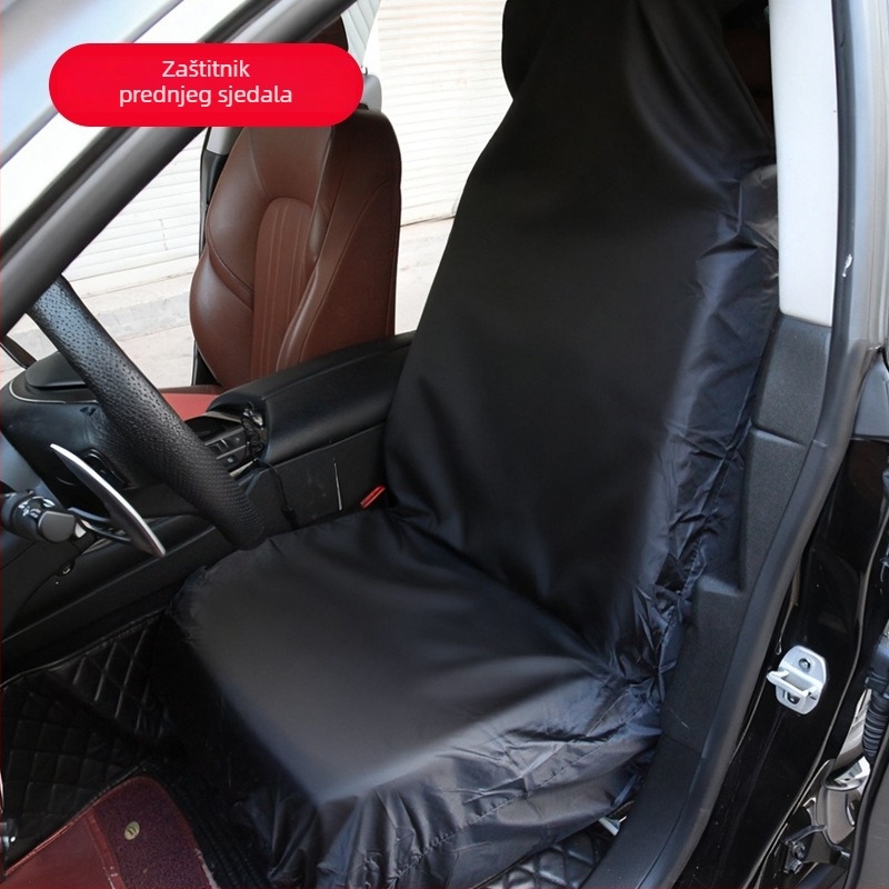 Presvlaka za zaštitu sjedala automobila, univerzalna prilagodba, vodootporna i otporna na prašinu, poliester površina, za sve sezone, jedan komad