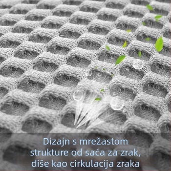 Navlaka za automobil sjedalo, sve sezone, prozračna i ventilirana, jednodjelna, protuklizna Ice Silk