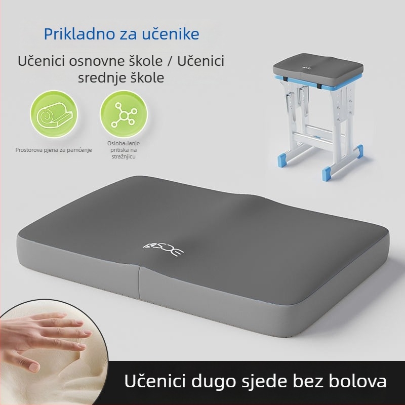 Jastučić za sjedenje za učenike za dulje sjedenje u učionici