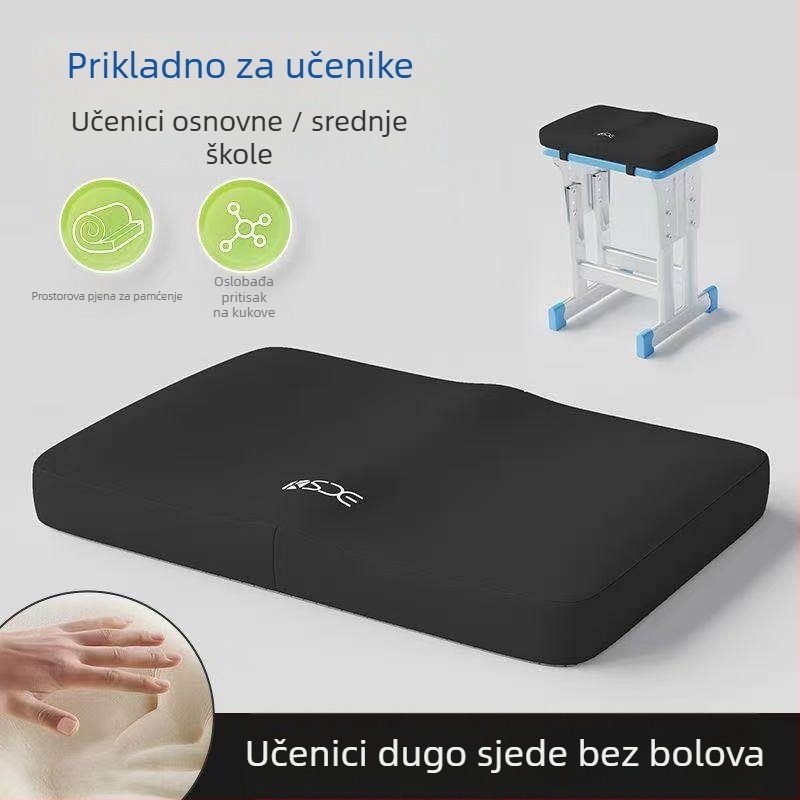 Jastučić za sjedenje za učenike za dulje sjedenje u učionici