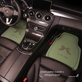 Univerzalna auto podloga – PVC protuklizna, Cow Mom Craft, prilagodljiva