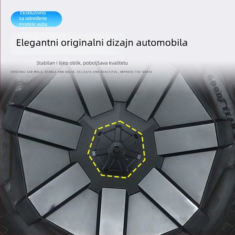 Središnja kapa kotača za Tesla Cybertruck – dodatak za off-road modifikacije