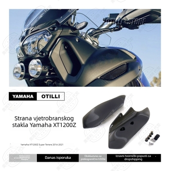 Bočno vjetrobransko staklo otilli za Yamaha XT1200Z Super Tenere