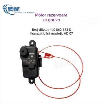 Uređaj za zaključavanje poklopca spremnika goriva za AD C7 — Model 4L0 862 153 D, Plastika, Marka H O