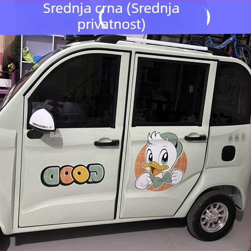 Komplet auto folija za prozore - samoljepljiva, nano keramička izolacija, propusnost svjetla 51–60%, 6-godišnje jamstvo