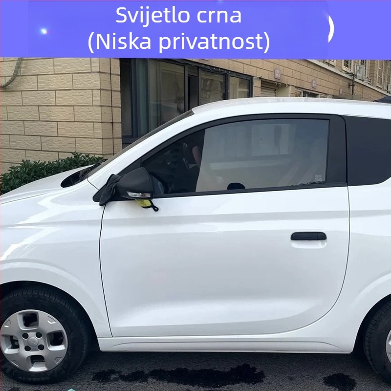 Komplet auto folija za prozore - samoljepljiva, nano keramička izolacija, propusnost svjetla 51–60%, 6-godišnje jamstvo