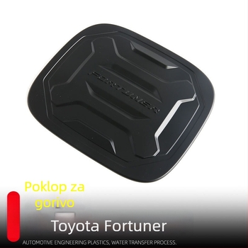 Little le wang ABS dekorativna naljepnica poklopca spremnika goriva za Toyota Fortuner, kompatibilna s 22 modela, podrijetlo Zhejiang