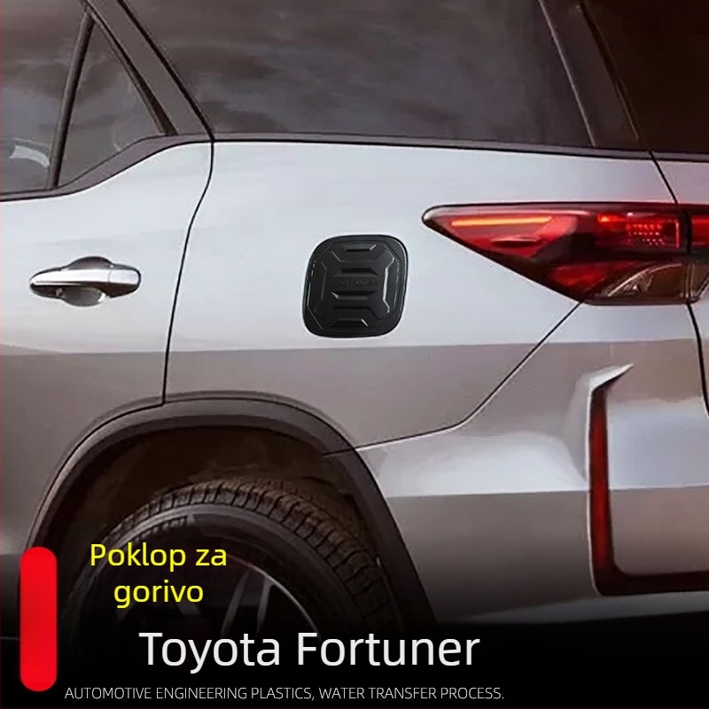 Little le wang ABS dekorativna naljepnica poklopca spremnika goriva za Toyota Fortuner, kompatibilna s 22 modela, podrijetlo Zhejiang
