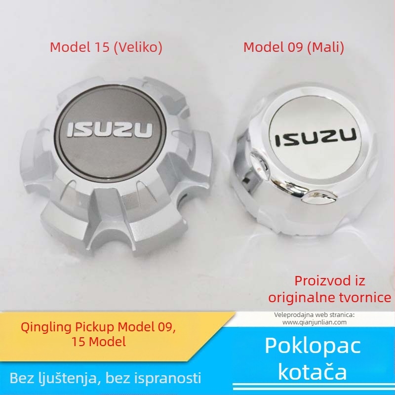 Poklop središnjeg diska kotača Isuzu Qingling pickup, model 15, TFR09