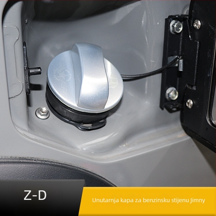Prozirni poklop spremnika goriva za Suzuki Jimny JB64W/JB74 – ABS, podrška instalaciji, prilagodljivost