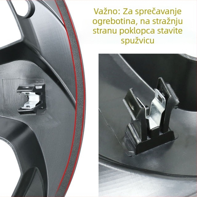 Poklopac središta kotača za Tesla Model Y, 19-inčni simetrični dizajn, zaštita felge