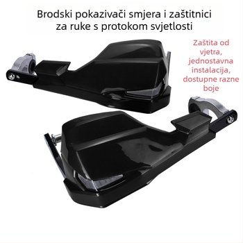 ASTRONT LED zaštita za ruke za off-road motocikl — tekuće svjetlo, univerzalna prilagodba