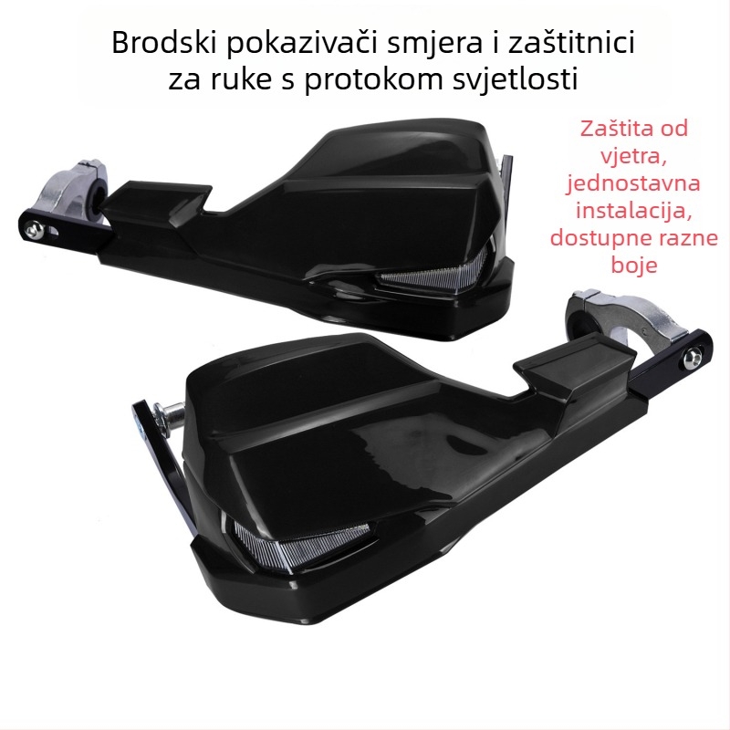 ASTRONT LED zaštita za ruke za off-road motocikl — tekuće svjetlo, univerzalna prilagodba