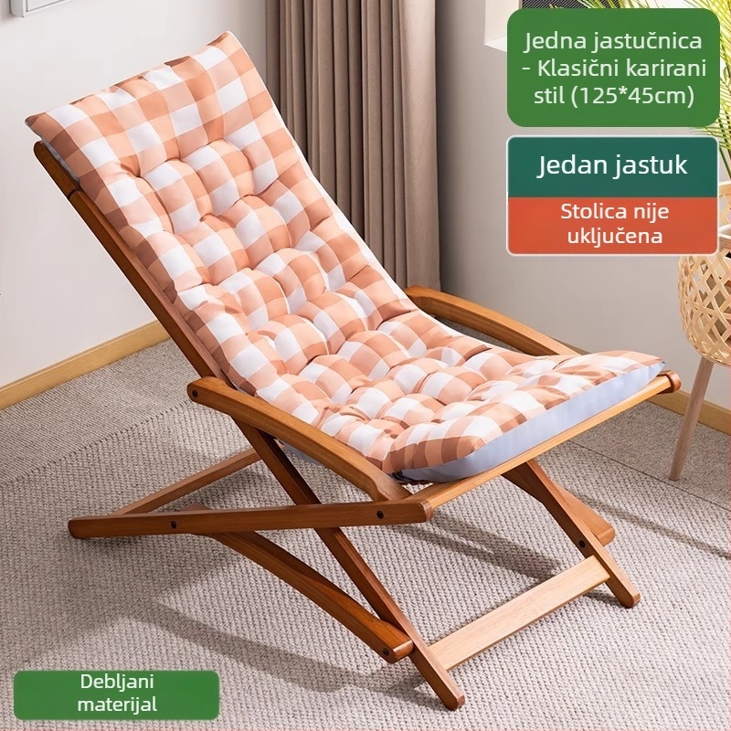 Jastuk za recliner, ljuljaču, ratan stolicu i sklopnu uredsku stolicu; pamuk materijal, pamuk punilo; crtani uzorak; pogodno za dnevni boravak i spavaću sobu