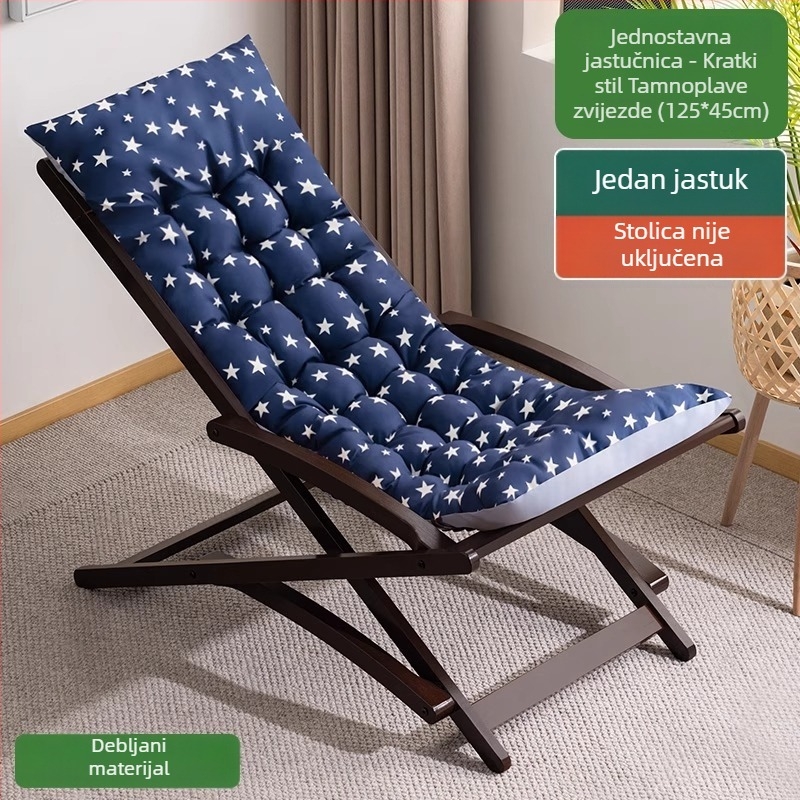 Jastuk za recliner, ljuljaču, ratan stolicu i sklopnu uredsku stolicu; pamuk materijal, pamuk punilo; crtani uzorak; pogodno za dnevni boravak i spavaću sobu