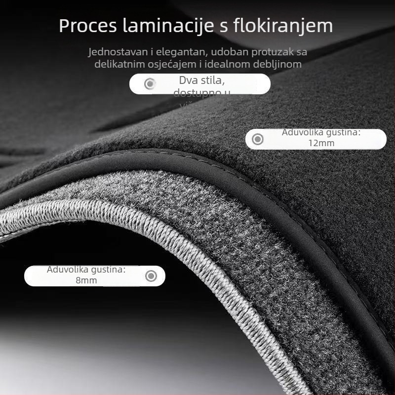 Audi automobilske podne prostirke – univerzalne protuklizne prostirke u stilu tepiha