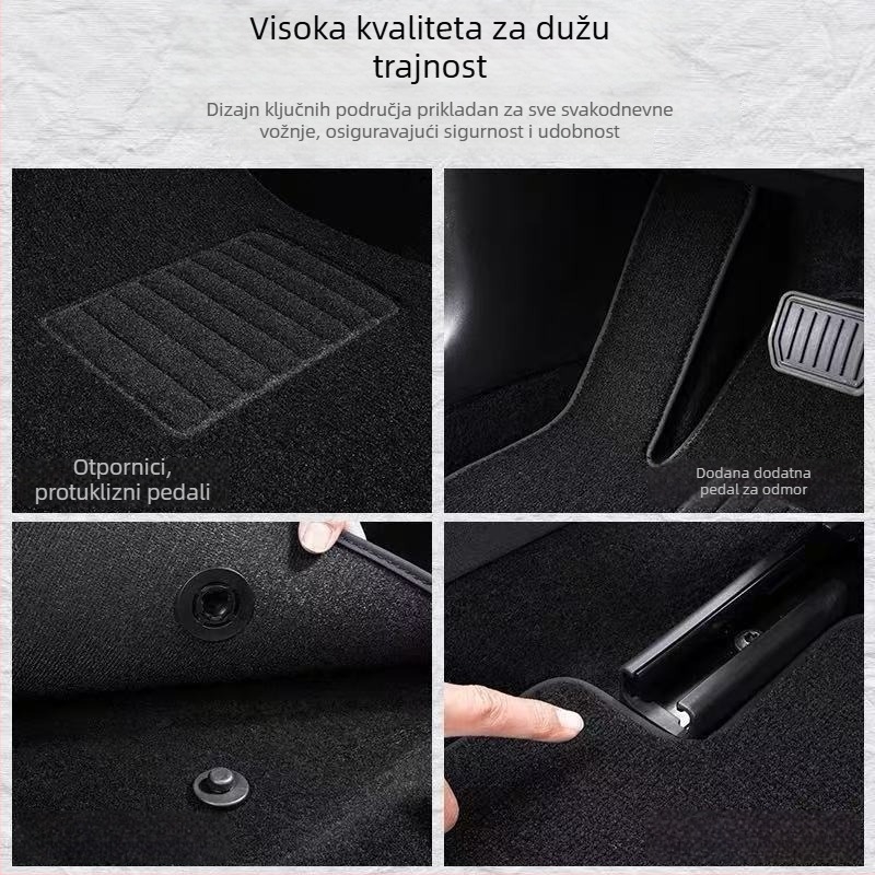 Audi automobilske podne prostirke – univerzalne protuklizne prostirke u stilu tepiha